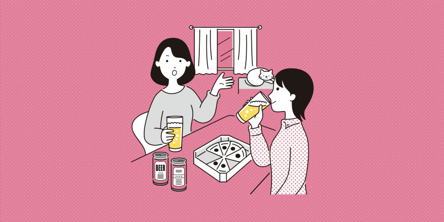 アルコール（女性編）イメージ