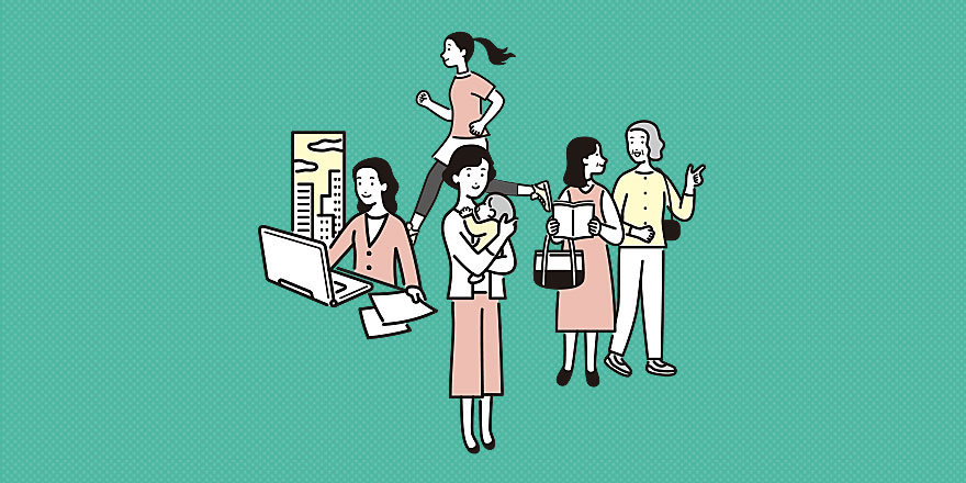 女性の健診・検診イメージ