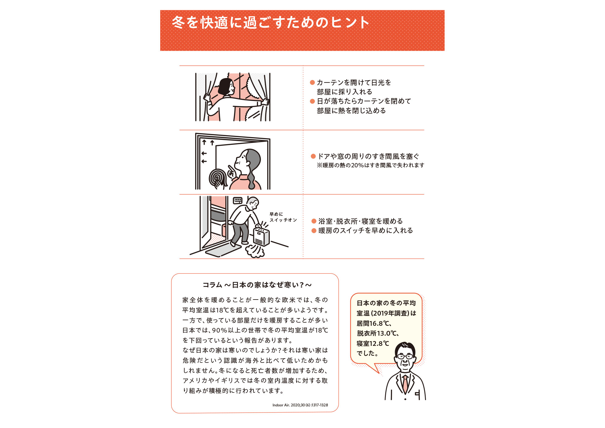 冬を快適に過ごすためのヒント